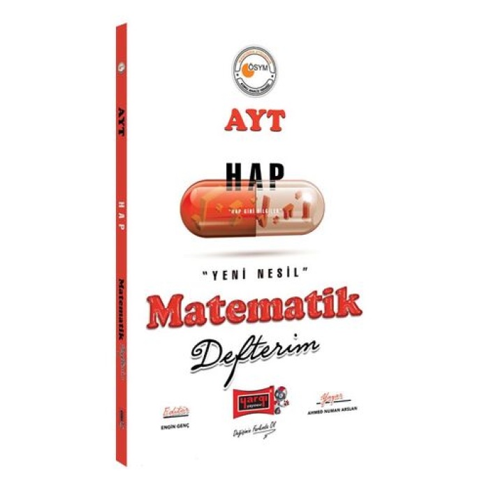 Yargı Yayınları Hap AYT Matematik Defterim