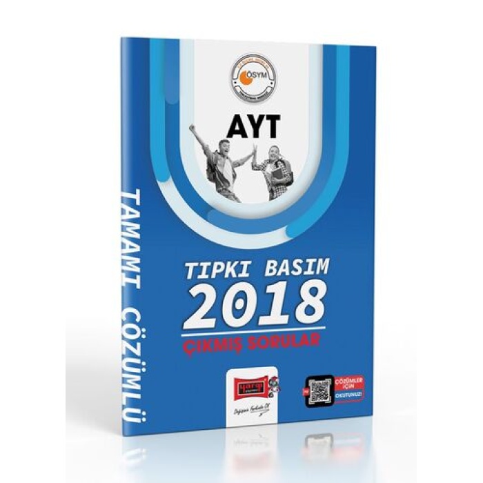 Yargı Yayınları 2023 Baskı (2018 Yılı AYT Tıpkı Basım) Çıkmış Sorular