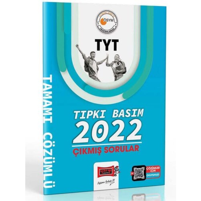Yargı Yayınları 2022 TYT Tıpkı Basım Tamamı Çözümlü Çıkmış Sorular