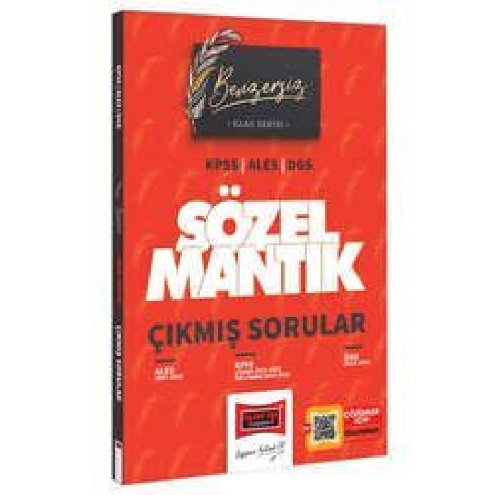 Yargı Yayınları Benzersiz Sözel Mantık Çıkmış Sorular KPSS-ALES-DGS (2007-2022)