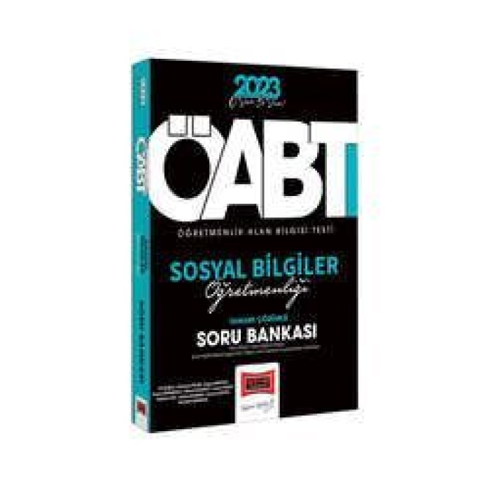 Yargı Yayınları 2023 KPSS ÖABT Sosyal Bilgiler Öğretmenliği Tamamı Çözümlü Soru Bankası