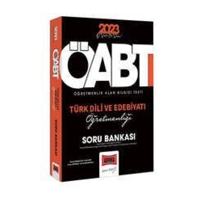 Yargı Yayınları 2023 KPSS ÖABT Türk Dili ve Edebiyatı Öğretmenliği Tamamı Çözümlü Soru Bankası