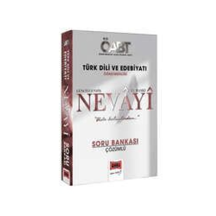 Yargı Yayınları 2023 KPSS ÖABT Nevayi Türk Dili ve Edebiyatı Öğretmenliği Çözümlü Soru Bankası