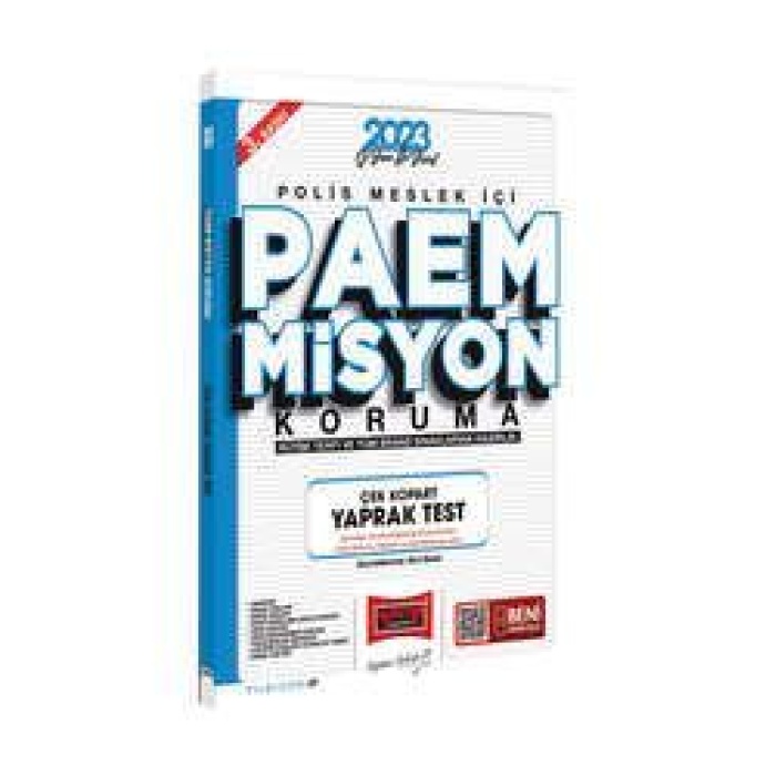 Yargı Yayınları 2023 Yıldız Serisi PAEM Misyon Koruma Rütbe Terfi ve Tüm Branş Sınavlarına Hazırlık Çek Kopart Yaprak Test