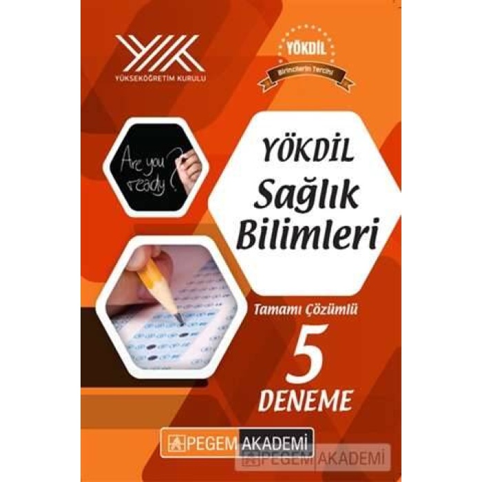 YÖKDİL Sağlık Bilimleri Tamamı Çözümlü 5 Deneme