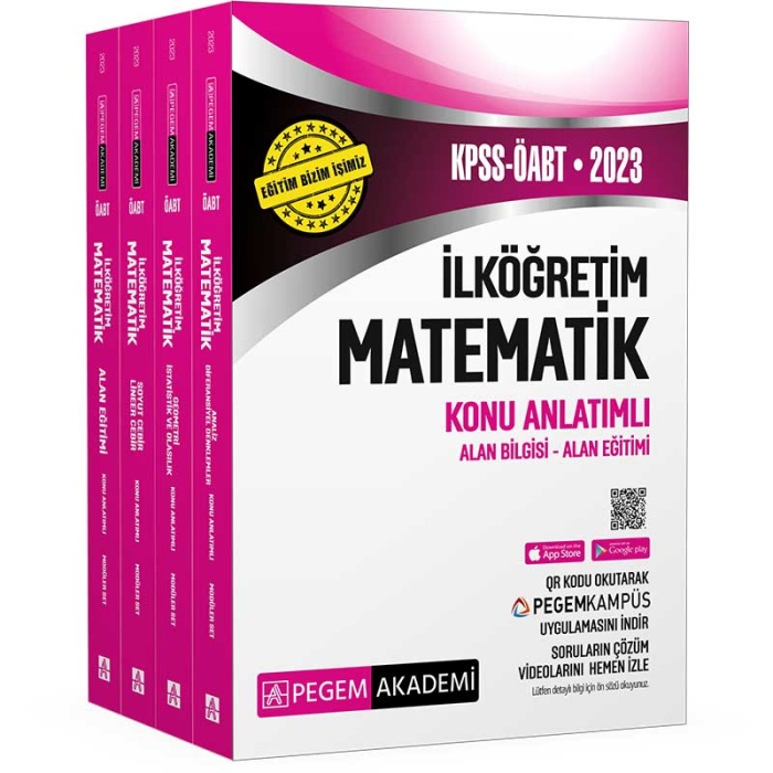 2023 KPSS ÖABT İlköğretim Matematik Konu Anlatımlı