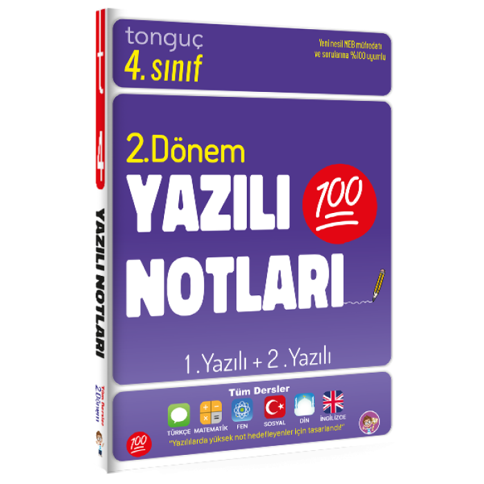 4. Sınıf Yazılı Notları 2. Dönem 1 ve 2. Yazılı