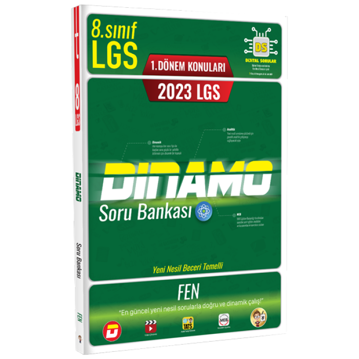 2023 LGS 1. Dönem Fen Bilimleri Dinamo Soru Bankası