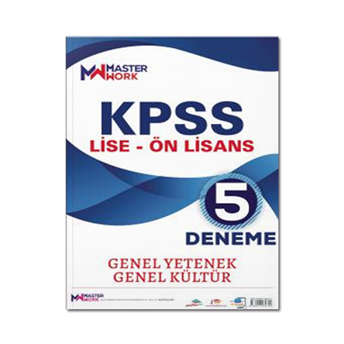 KPSS Lise - Önlisans Genel Yetenek  Genel Kültür 5 Deneme