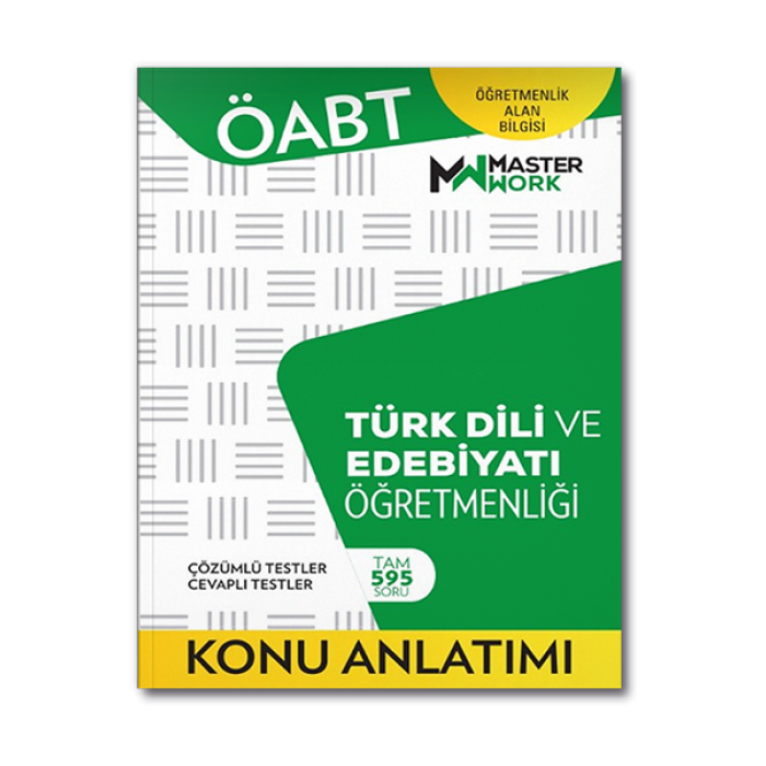 ÖABT Türk Dili ve Edebiyatı Öğretmenliği-Konu Anlatımı