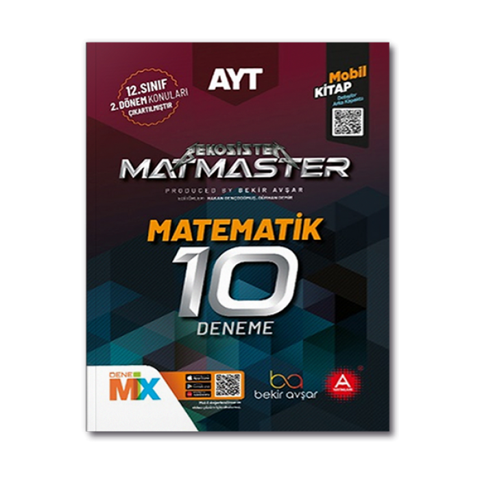 BekoSistem Matmaster AYT Matematik 10lu Deneme A Yayınları