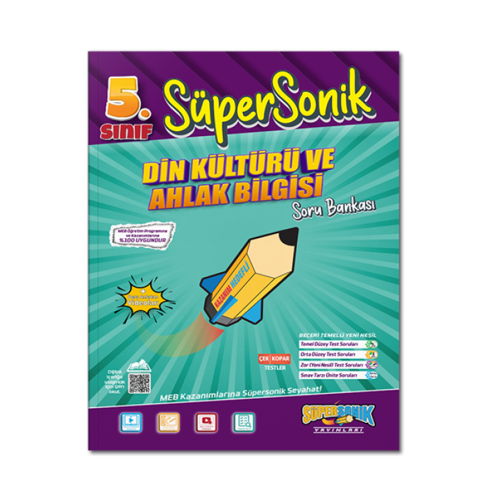 5. Sınıf Süpersonik Din Kültürü ve Ahlak Bilgisi Soru Bankası