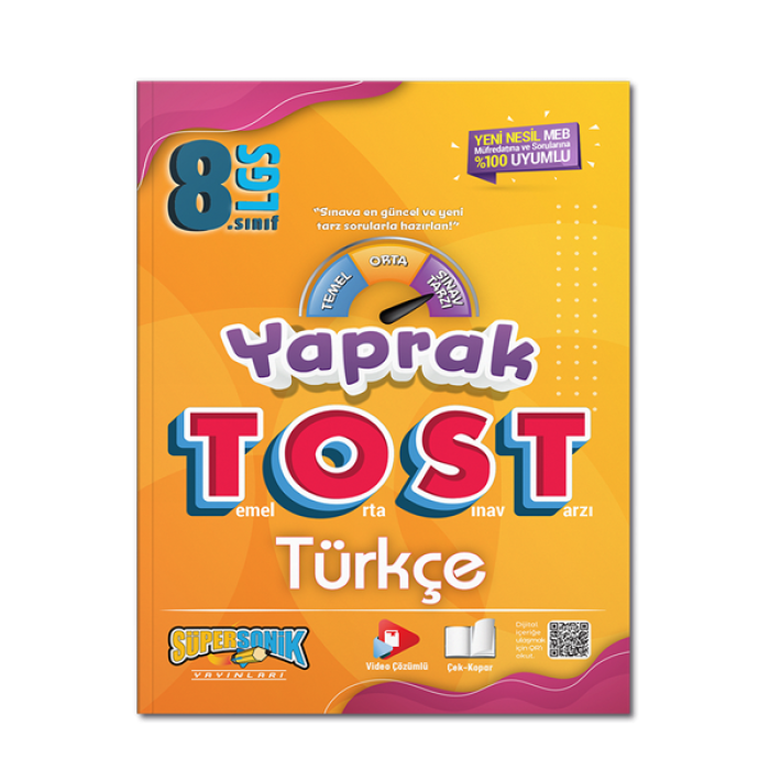 8. Sınıf Türkçe Yaprak Tost