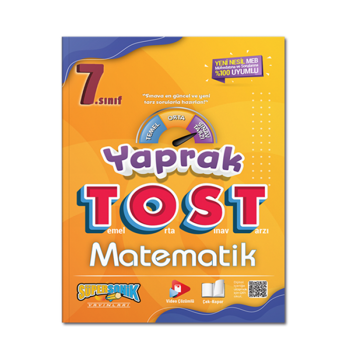 7. Sınıf Matematik Yaprak Tost