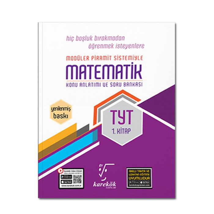 TYT Matematik 1.Kitap MPS Modüler Piramit Sistemi 2023 Karekök Yayınları