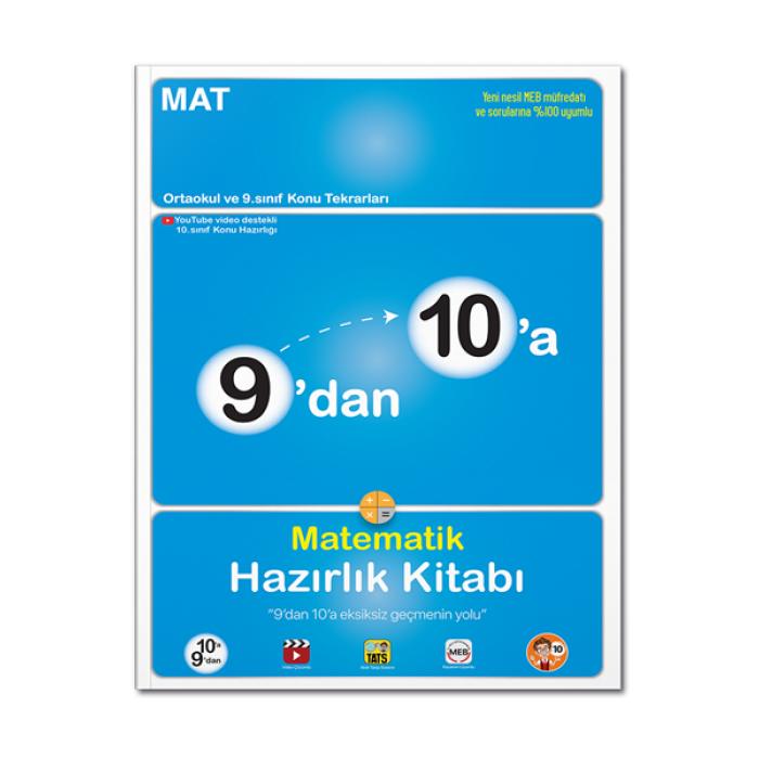 9dan 10a Matematik Hazırlık Kitabı