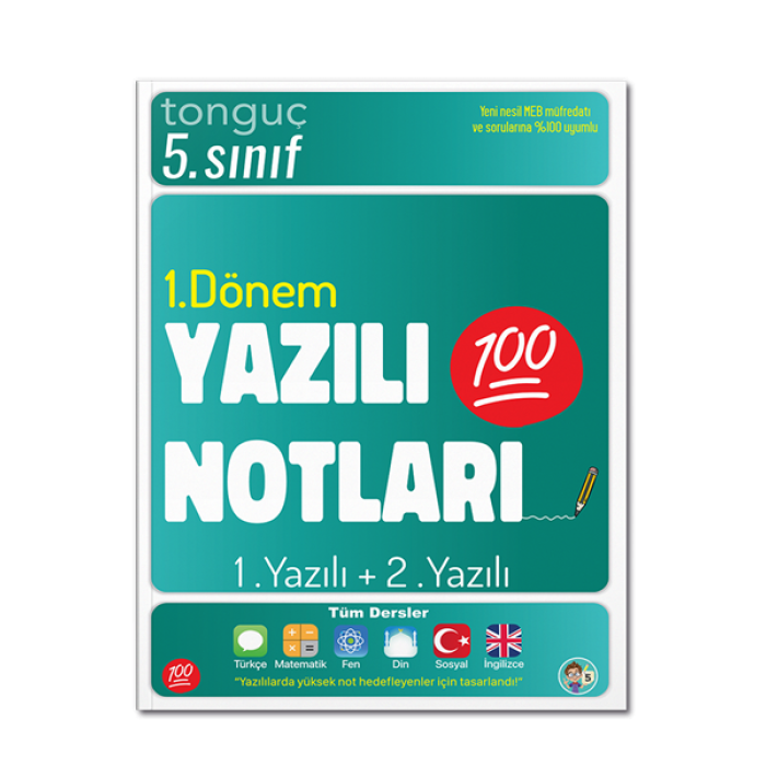 5. Sınıf Yazılı Notları 1. Dönem 1 ve 2. Yazılı