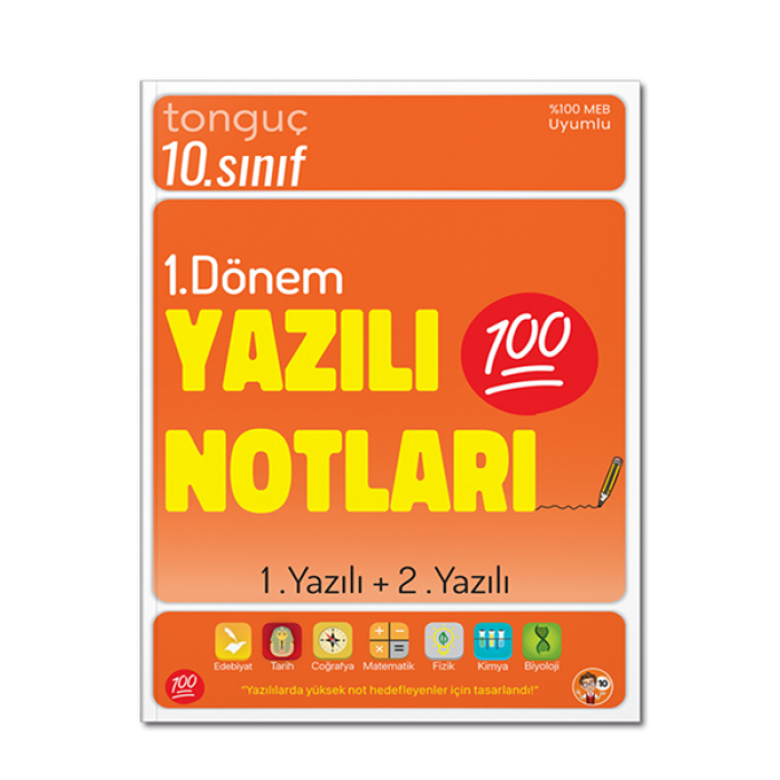 10. Sınıf Yazılı Notları 1. Dönem 1 ve 2. Yazılı