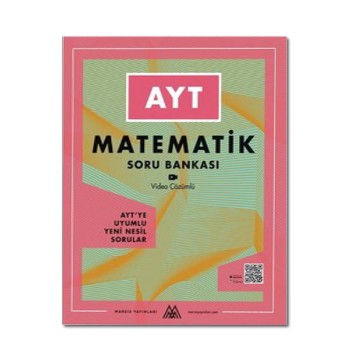 AYT Matematik Soru Bankası Video Çözümlü Marsis Yayınları