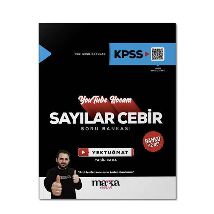 2024 KPSS Youtube Hocam Sayılar Cebir Soru Bankası Marka Yayınları