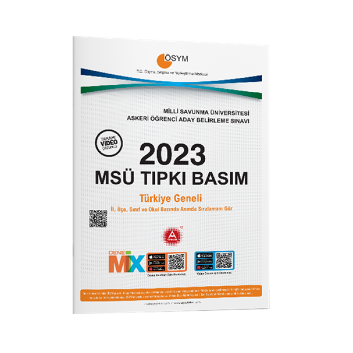 Son 6 Yıl Msü Tıpkı Basım Deneme Seti (23-22-21-20-19-18 Yılları)