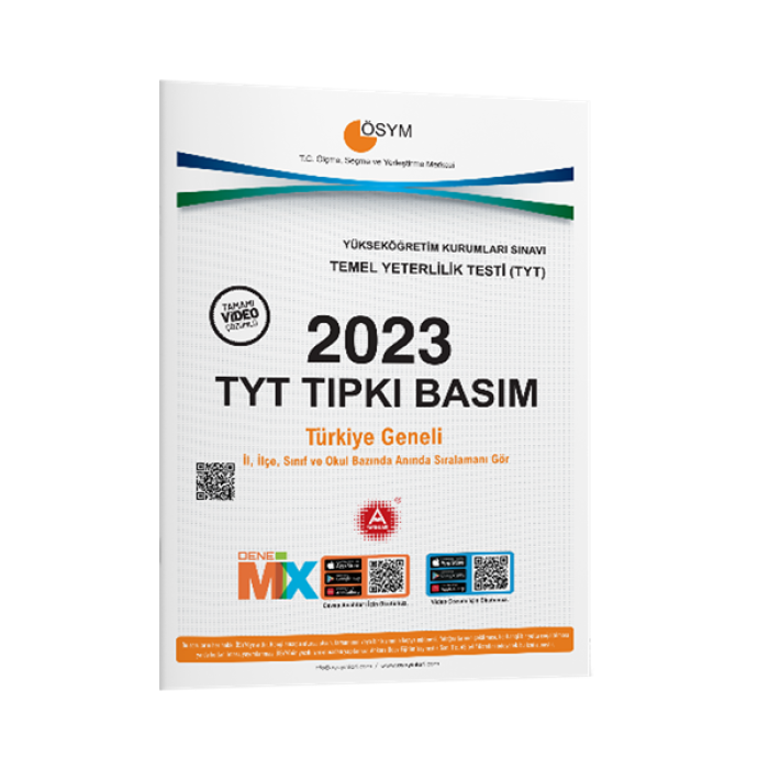 2023 TYT Tıpkı Basım Deneme Sınavı