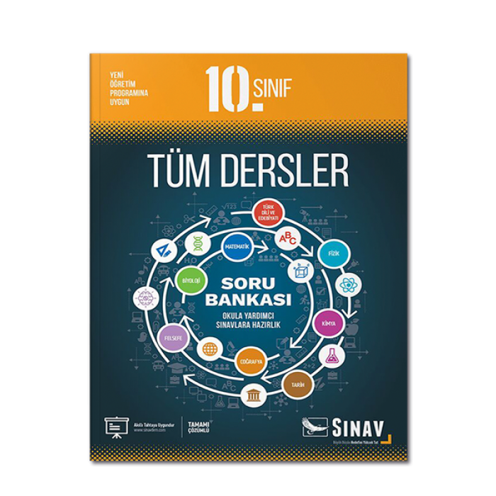 10. Sınıf Tüm Dersler Soru Bankası Sınav Yayınları