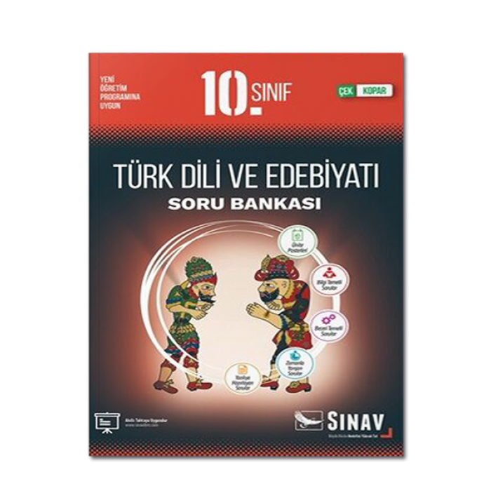 10.Sınıf Türk Dili Ve Edebiyatı Soru Bankası Sınav Yayınları