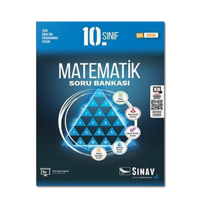 10.Sınıf Matematik Soru Bankası Sınav Yayınları