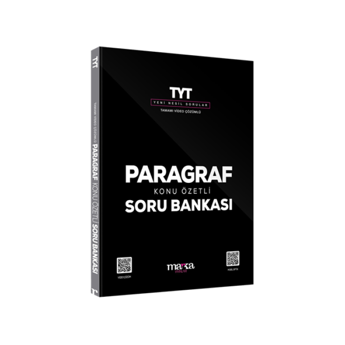 2024 TYT Paragraf Konu Özetli Yeni Nesil Soru Bankası Tamamı Video Çözümlü Marka Yayınları