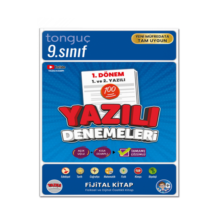 9. Sınıf Yazılı Denemeleri 1. Dönem 1 ve 2. Yazılı