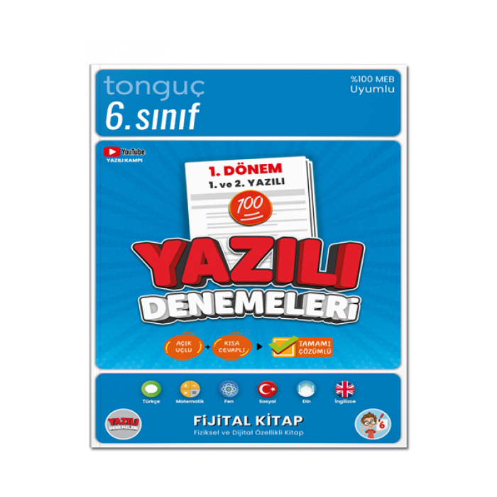 6. Sınıf Yazılı Denemeleri 1. Dönem 1 ve 2. Yazılı