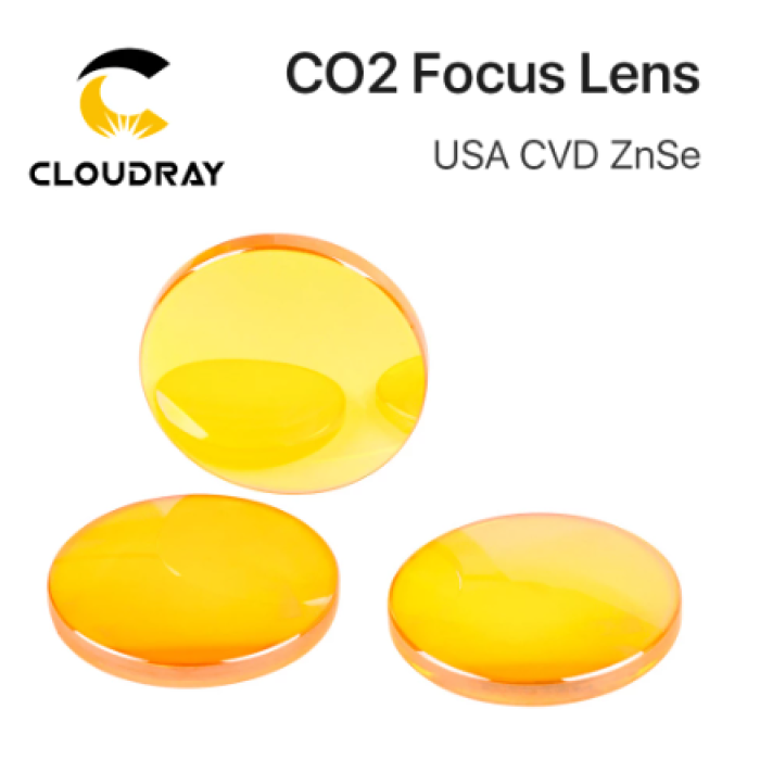 Cloudray  CO2 USA ZnSe odaklama  lensi 20 mm FOCUS  63.5 lazer  kesim ve kazıma  makinesi için