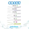 PANDORA SHAKY WORM LRF SİLİKONU 5 CM