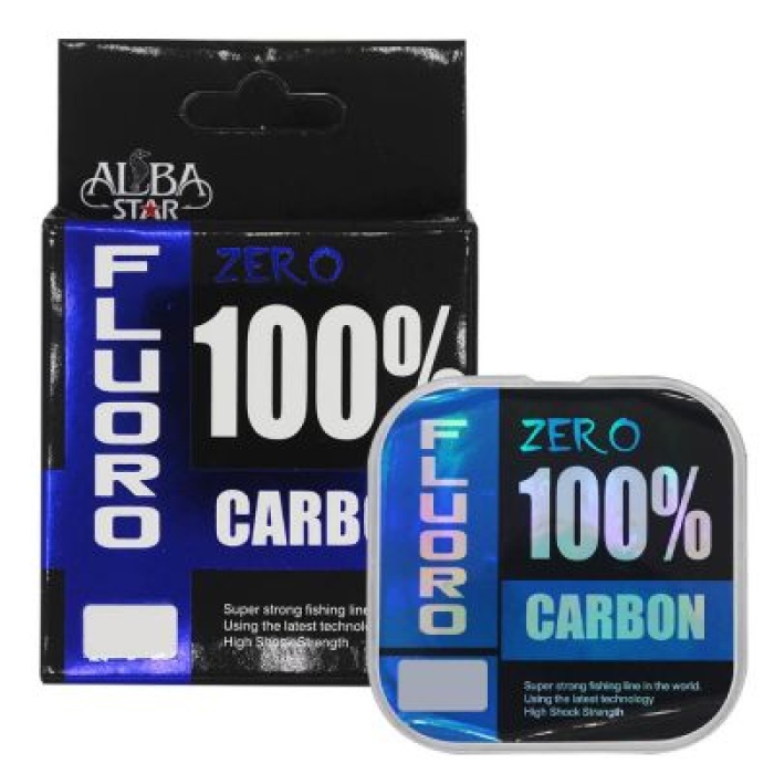 Albastar Zero %100 Fluorocarbon Misina (Leader-Öncü) 25 Metre