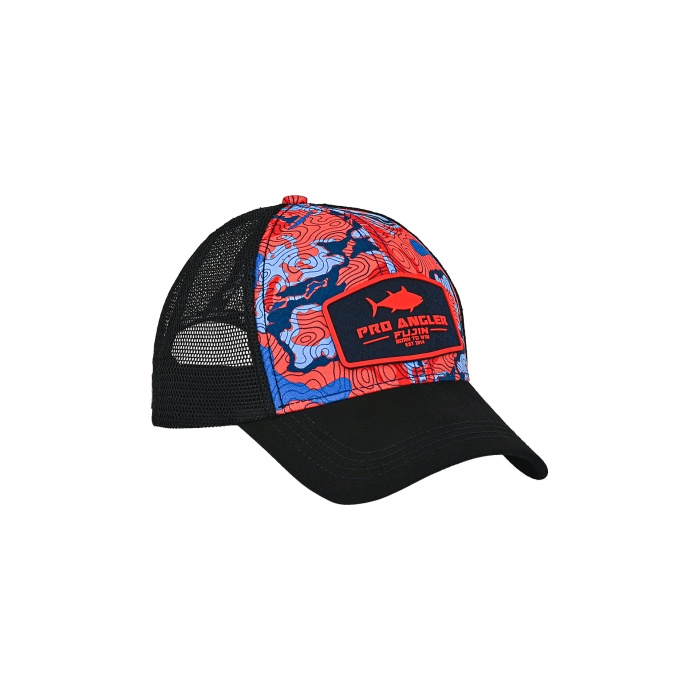 Fujin Pro Angler GEO Red Balıkçı Şapkası