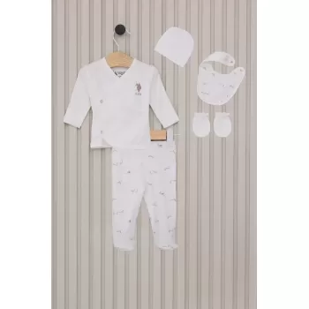 5li Hatane Çıkış Seti Usb2017 Krem