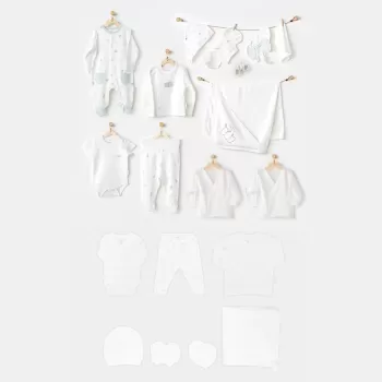 The Zoo S Balboa 20 Parça Hastane Çıkışı Ekru