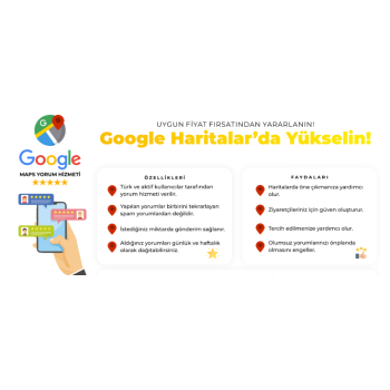 Google Maps Yorum Hizmeti