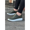 Wagoon WG023 Haki Günlük Casual Erkek Ayakkabı