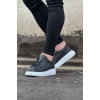 Wagoon WG010 Gri Cilt Erkek Casual Ayakkabı
