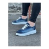 Wagoon WG018 Koyu Mavi Erkek Casual Ayakkabı