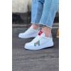 Wagoon WG040 Beyaz Gri Erkek Casual Ayakkabı