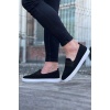 Wagoon WG061 Siyah Triko Babet Erkek Casual Ayakkabı