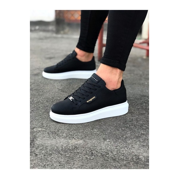 Wagoon WG01 Siyah Erkek Casual Ayakkabı