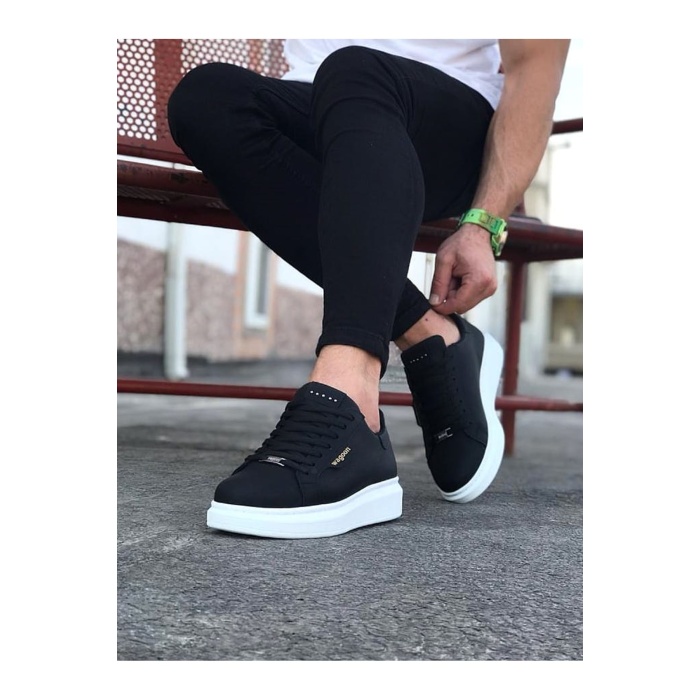 Wagoon WG01 Siyah Erkek Casual Ayakkabı