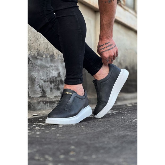 Wagoon WG023 Gri Günlük Casual Erkek Ayakkabı