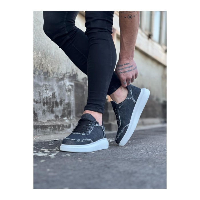 Wagoon WG018 Gri Kot Erkek Casual Ayakkabı