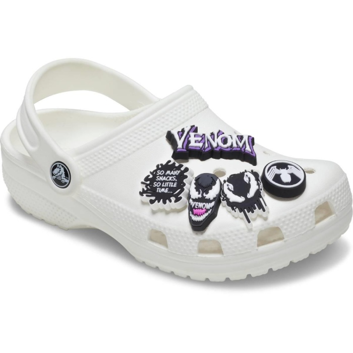 crocs 10012080-1 SpIder-man Venom 5Pck JIBBITS TOKA