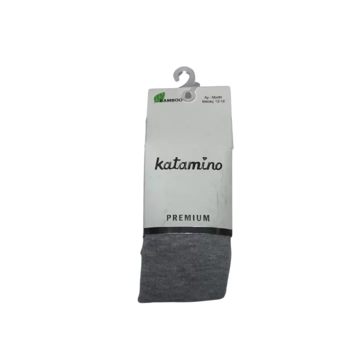 Katamino Liva Bebek Bambu Külotlu Çorap K36000 Gri